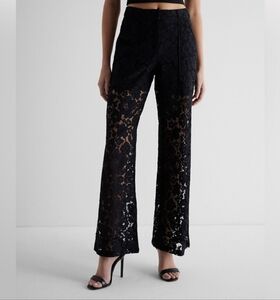 Express Black Wide Leg Jumpsuit